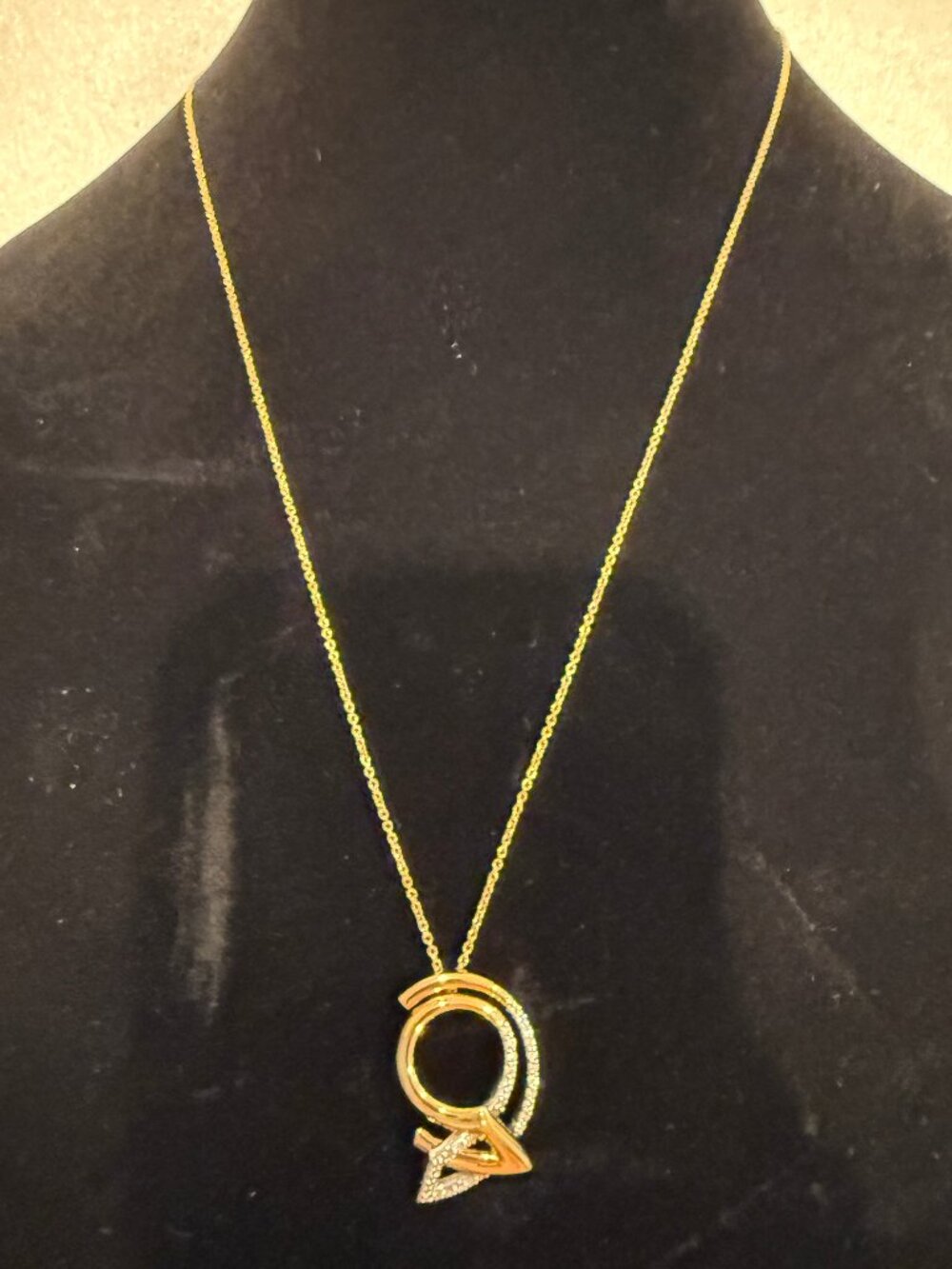 OAK & LUNA Bold Bonds Interlock Mixed Metal JEWELRY SET - Necklace, Ring, Cuffs